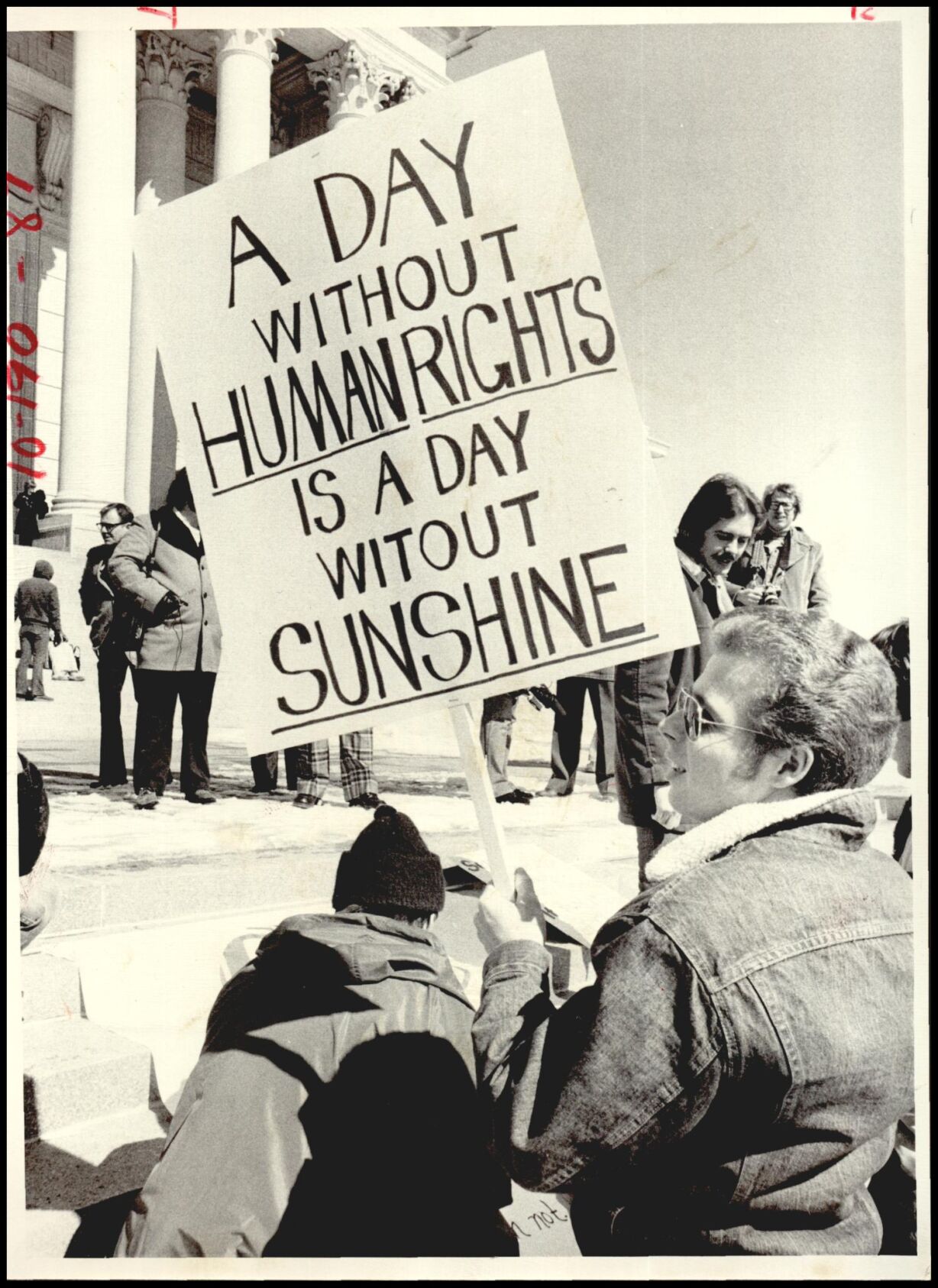 GAY PROTESTERS